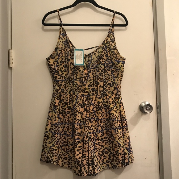 Printed romper - Picture 2 of 3